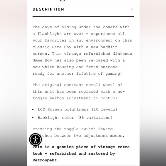 VINTAGE NINTENDO GAMEBOY Original + 3 game cartridges. Near perfect condition! - Picture 4 of 12